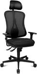 Topstar B&uuml;rodrehstuhl, Polyester, schwarz/schwarz