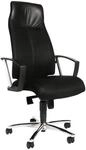Topstar SU39A BG0 B&uuml;rostuhl High Sit up schwarz mit Armlehnen, 123 x 58 x 46