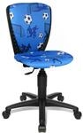 Topstar S'cool 3, Kinderdrehstuhl, Schreibtischstuhl f&uuml;r Kinder, Bezugsstoff blau,