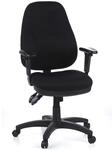 hjh OFFICE 702000 Profi B&uuml;rostuhl Zenit PRO Stoff Schwarz B&uuml;rosessel ergonomisch,