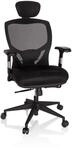 hjh OFFICE Ergonomischer B&uuml;rostuhl Venus Base Drehstuhl & Schreibtischstuhl mit