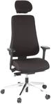 hjh OFFICE 608400 Profi B&uuml;rostuhl PRO-TEC 400 Stoff Schwarz Drehstuhl ergonomisch,