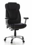 hjh OFFICE 668700 Chefsessel Embassy 200 Kunstleder Schwarz B&uuml;rosessel...