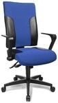 Topstar Two 20 TF20RS106 B&uuml;rostuhl, mit festen Armlehnen R2 OPA, Stoffbezug,