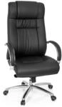 hjh OFFICE 724000 Chefsessel XXL G 600 Kunstleder schwarz Drehstuhl Schwerlaststuhl