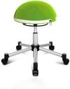 Topstar Rollhocker Sitness Half Ball apfelgr&uuml;n