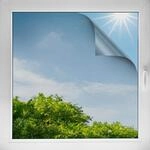 d-c-fix Sonnenschutzfolie metallisiert 92 cm x 2 m | Fensterfolie Sonnenschutz &