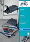 AVERY Zweckform 2502 Overhead-Folien f&uuml;r Inkjetdrucker (50 Transparentfolien, A4,