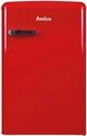 Amica KS 15610 R Retro Kühlschrank mit Gefrierfach / Chili Red (Rot) / 88cm (H) x Amica KS 15610 R Retro Kühlschrank mit Gefrierfach / Chili Red (Rot) / 88cm (H) x