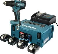 Makita Akku-Bohrschrauber 180 V / mit 4x Akku 3,0 Ah und Ladeger&auml;t im Makpac, 1