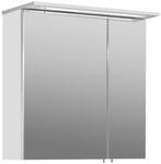 Schildmeyer 126759 Spiegelschrank, melaminharzbeschichtete Spanplatte, wei&szlig;, 60 x