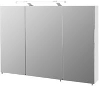 Schildmeyer Spiegelschrank Dorina 124889, wei&szlig;, 100 x 16 x 71 cm
