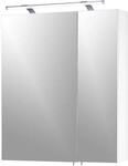 Schildmeyer 125095 Spiegelschrank, 60 x 75 x 16 cm, wei&szlig; Glanz