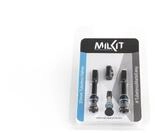 milKit Bike Tubeless Presta Valve Stem Black - Tubeless Tire Valve Cores and Valve