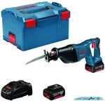 Bosch Professional S&auml;bels&auml;ge GSA 18V-LI (inkl. 2x GBA 18V 5.0Ah, GAL 1880 CV, 1x