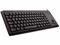 CHERRY Compact-Keyboard G84-4400 Tastatur USB, 83 Tasten Trackball (Englisch)...