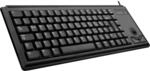 CHERRY G84-4400, Kompakte Tastatur mit Trackball, EU-Layout (QWERTY), Kabelgebunden