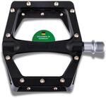 CONTEC Fahrrad-Pedale Black22, 2 St&uuml;ck, Plattform-Pedale, Flat Pedale, CrMo-Achse
