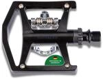 CONTEC Fahrrad-Systempedale Spade, 9/16", Aluminium, kompakt, MTB-Klickpedal mit