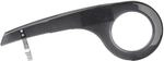 FISCHER Fahrrad Kettenschutz,1-fach Kettenblatt vorne, 33-38 Z&auml;hne, 26-28˝, schwarz