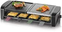 SEVERIN Raclette-Grill mit Naturgrillstein und Grillplatte, Raclette mit