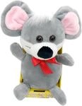 K&ouml;gler 75621 - Labertier Maus Ravel, ca. 18 cm gro&szlig;, nachsprechendes Pl&uuml;schtier