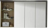 trendteam smart living - Bay - Spiegelschrank - Eiche Riviera/Beton dunkel -...
