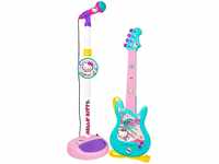 Hello Kitty Gitarre mit Standmikrofon