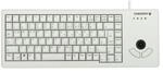 CHERRY G84-5400 XS, Kompakte Tastatur mit Trackball, Deutsches Layout (QWERTZ),