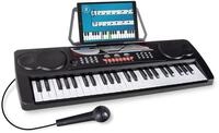McGrey BK-4910BK Keyboard - Einsteiger-Keyboard 49 Tasten - mit 16 Sounds & 10