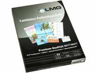 LMG LMGA4-125M Laminierfolien A4, 216 x 303 mm, 2 x 125 mic, 100 Stück