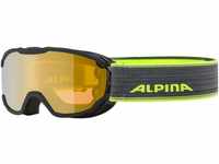 ALPINA PHEOS JR. Q-LITE - Verspiegelte, Kontrastverstärkende Skibrille Mit 100%