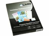 LMG LMGA4-125SS Laminierfolien A4, 216 x 303 mm, 2 x 125 mic, Highspeed, 100...