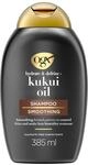 OGX Hydrate und Defrizz plus Kukui Oil Shampoo (385 ml), feuchtigkeitsspendendes