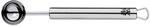 WMF Profi Plus Melonenausstecher Kugeln 15 cm, Kugelausstecher mit Ablaufloch,