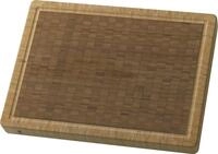 ZWILLING Schneidbrett mit Saftrille, Massives Bambus-Holz, Beidseitig Nutzbar, 42 x