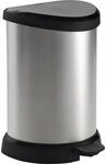 Curver 02120 "Metallic's Abfallbeh&auml;lter 20 Liter, metallic-Silber