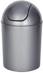 WENKO Schwingdeckeleimer Economic Grau Fassungsverm&ouml;gen: 6 l, Polypropylen, 20 x 30