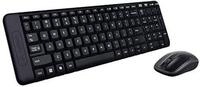 Logitech MK220 Kompaktes | Kabelloses Set mit Tastatur und Maus f&uuml;r Windows,
