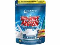 IronMaxx 100% Whey Protein Pulver - Erdbeere Weiße Schokolade 500g Beutel 