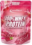 IronMaxx 100% Whey Protein Pulver 500g - Himbeere | Cremiger Eiwei&szlig;shake mit BCAAs &