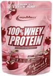 IronMaxx 100% Whey Protein Pulver - Kirsche Joghurt 500g Beutel | zuckerreduziertes,