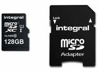 Integral microSDXC 128GB Class 10 UHS-1 class 1 Speicherkarte bis zu 90 MB/s...