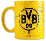 Borussia Dortmund, BVB-Tasse Gelbe Wand, Gelb, 1 St&uuml;ck (1er Pack), 0,3l