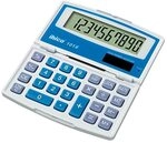 Rexel IB410130 Taschenrechner 101X, mit Solar- und Batteriebetrieb, Grosses