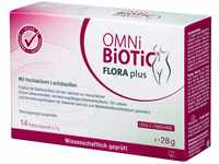 OMNi BiOTiC FLORA plus | 14 Portionen | 4 Bakterienstämme | 10 Mrd. Keime pro