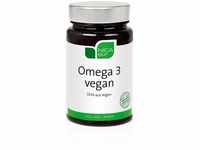 NICApur Omega 3 vegan, Öl aus der Mikroalge Schizochytrium - 24 g - 30 Kapseln