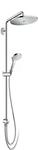 hansgrohe Croma Select 280 Air wassersparendes Reno Duschsystem, 4 Strahlarten, Chrom