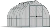 Palram house Bella Gew&auml;chshaus, silber, 363 x 244 x 219 cm
