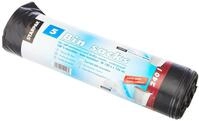 Papstar M&uuml;lls&auml;cke / M&uuml;llbeutel (5 St&uuml;ck), 240 l, schwarz, aus LDPE-Folie, 125 x